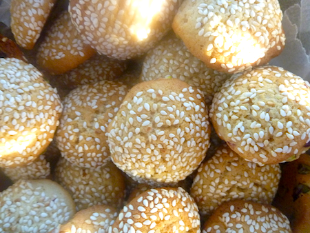 Bazarek  crucnhy seasame and pistachio cookies