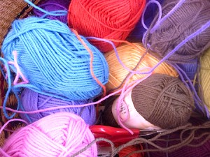 Coloured wool