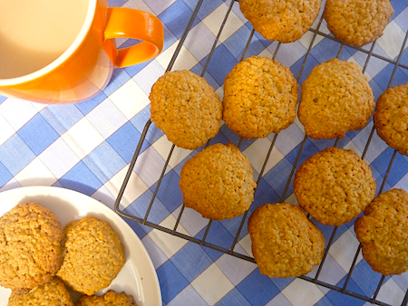 Wholesome Brown Sugar Oat Biscuits&nbsp;Recipe