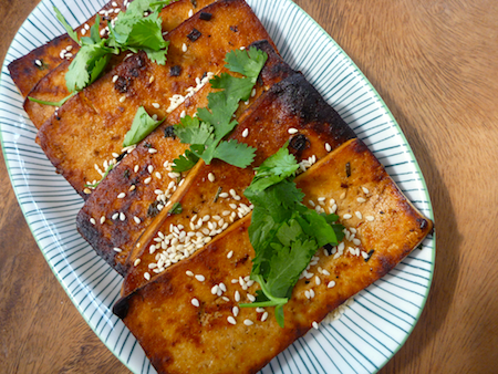 Deborah Madison's marinated sesame tofu Deborah Madison's marinated sesame tofu