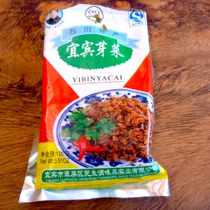 Sichuanese ya cai vegetables