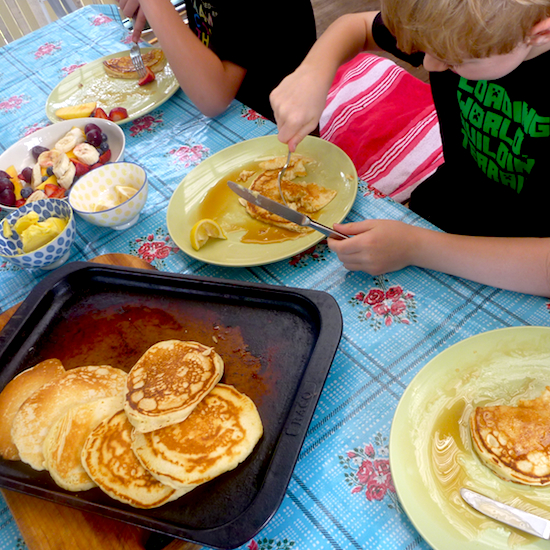 Simple Holiday Pancakes