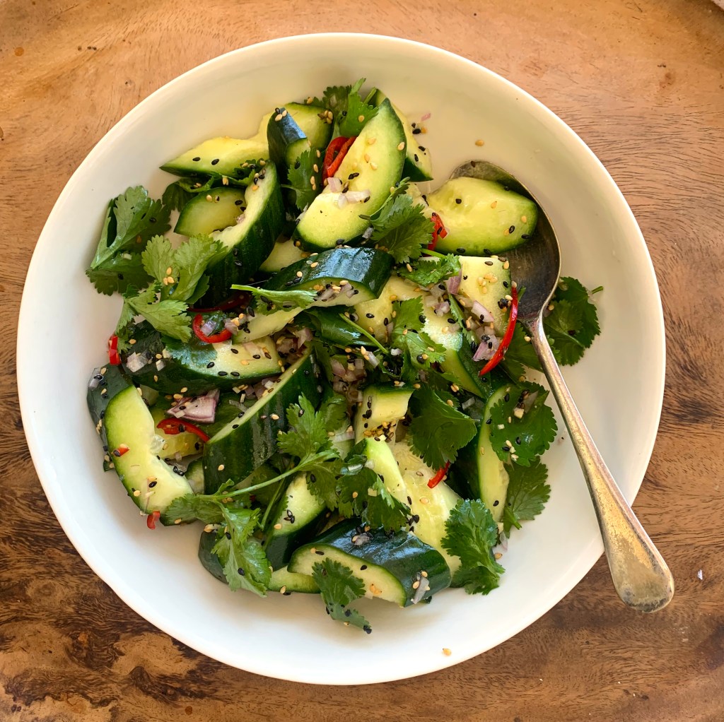 Refreshing Cucumber, Mirin and Sesame Salad&nbsp;Recipe