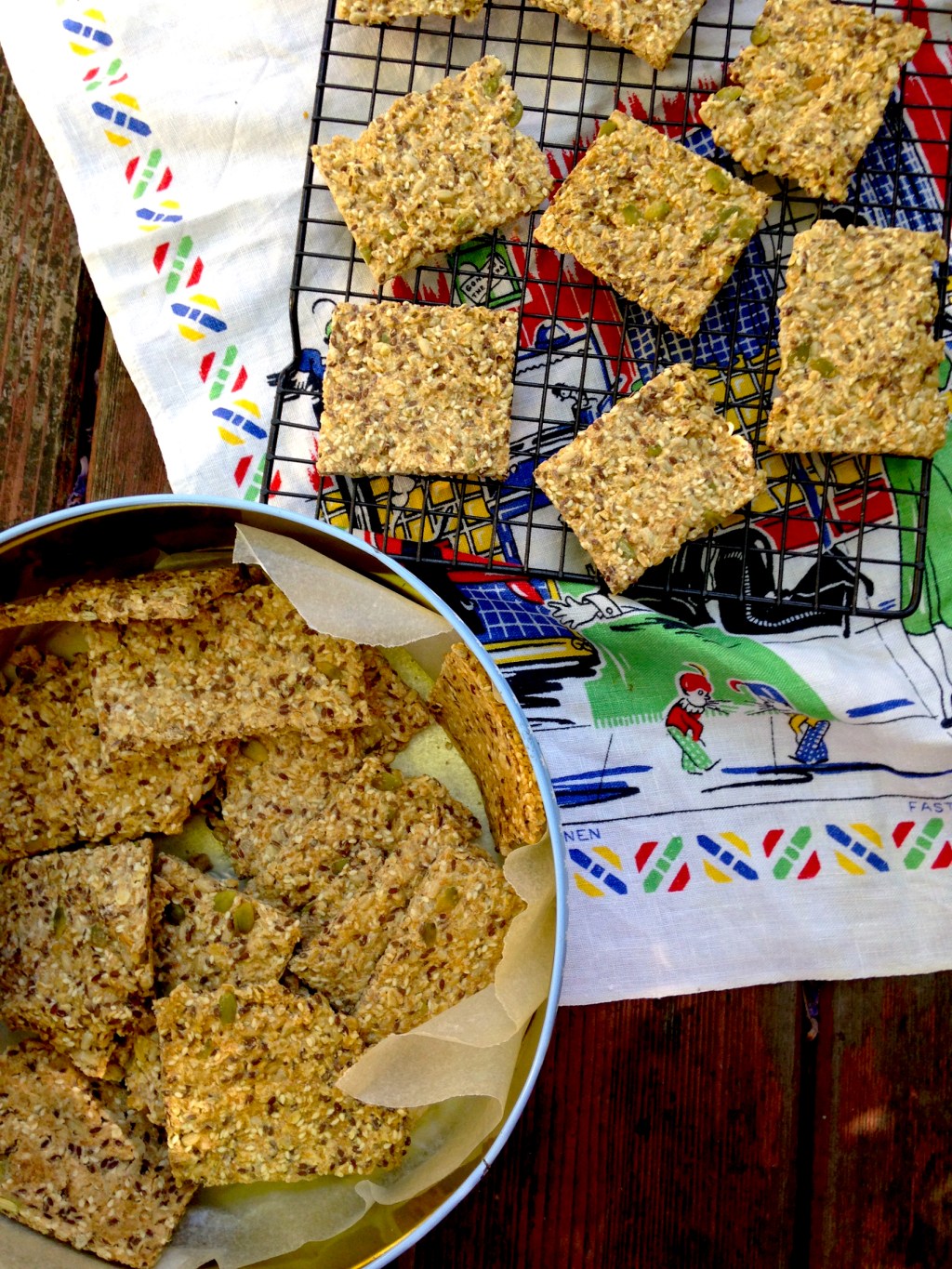 Addictive Dr Karg-style Swedish Seed&nbsp;Crackers