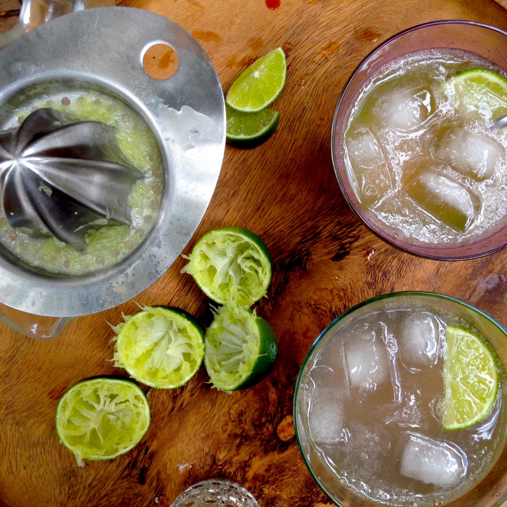 Homemade Lime Rickey Mocktail with Fresh Lime and&nbsp;Bitters
