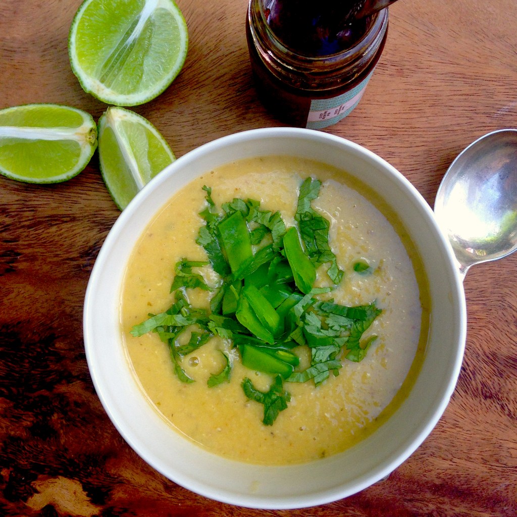 Aromatic Vegan Thai Red Lentil Soup by Yotam&nbsp;Ottolenghi