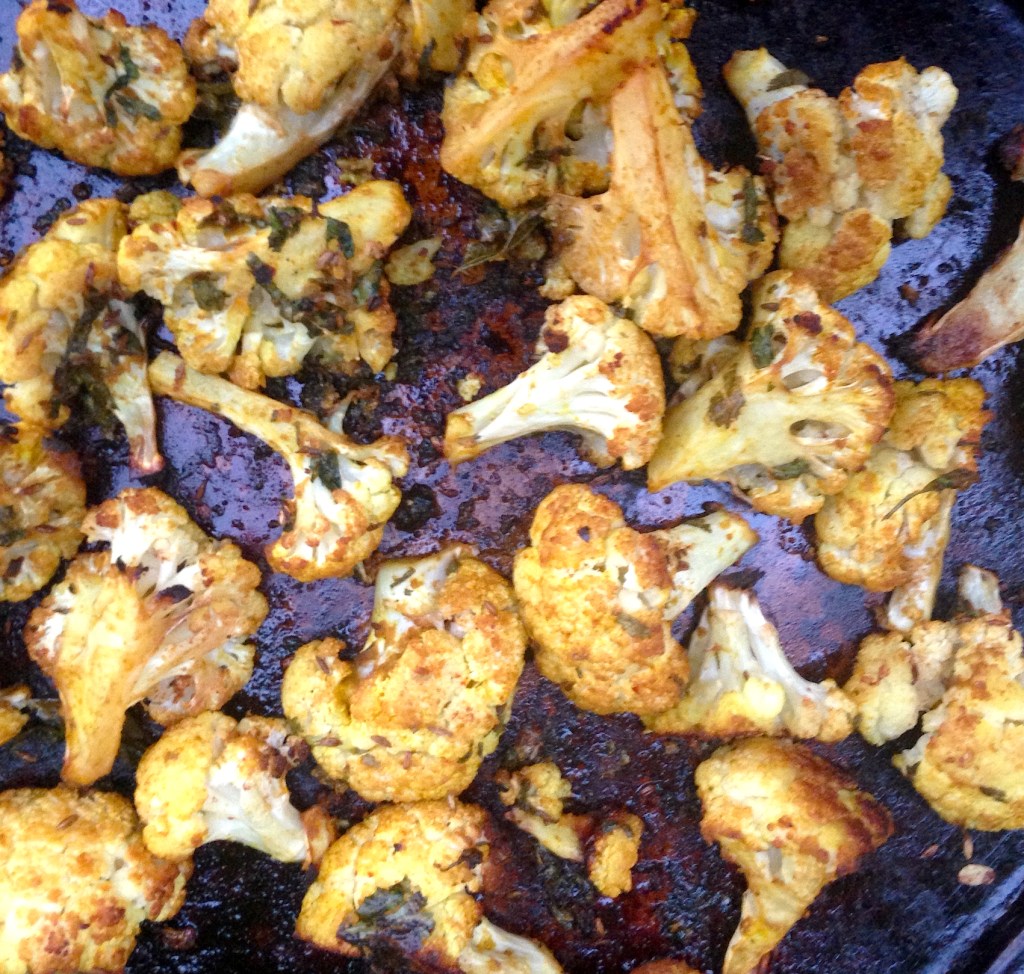 Madhur Jaffrey’s Punjabi Style Roasted Cauliflower Delicious Side