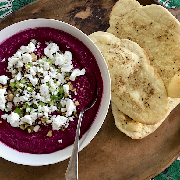 Spectacular Mashed Beetroot with Yogurt & Za’artar&nbsp;Recipe