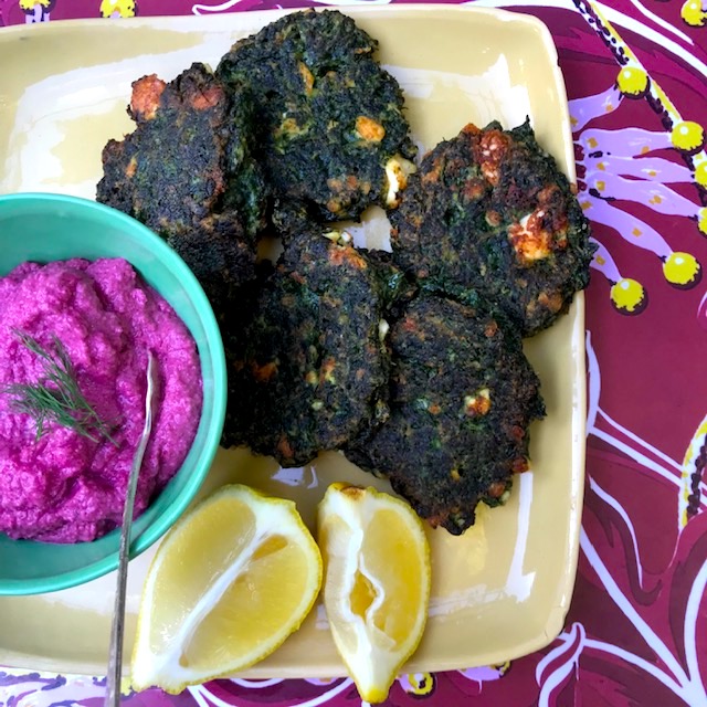 Turkish Swiss Chard Fritters Recipe | Ottolenghi&nbsp;Inspired