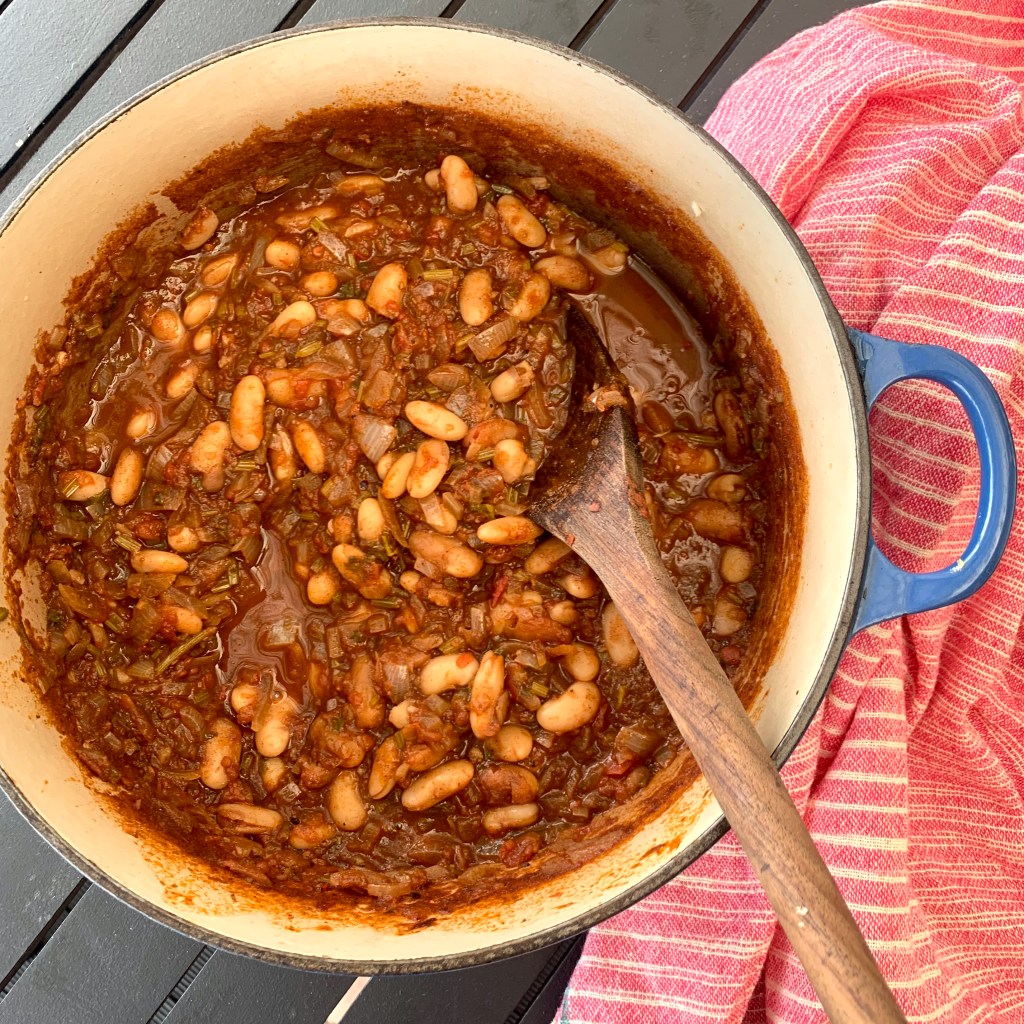 Iraqi White Bean Stew