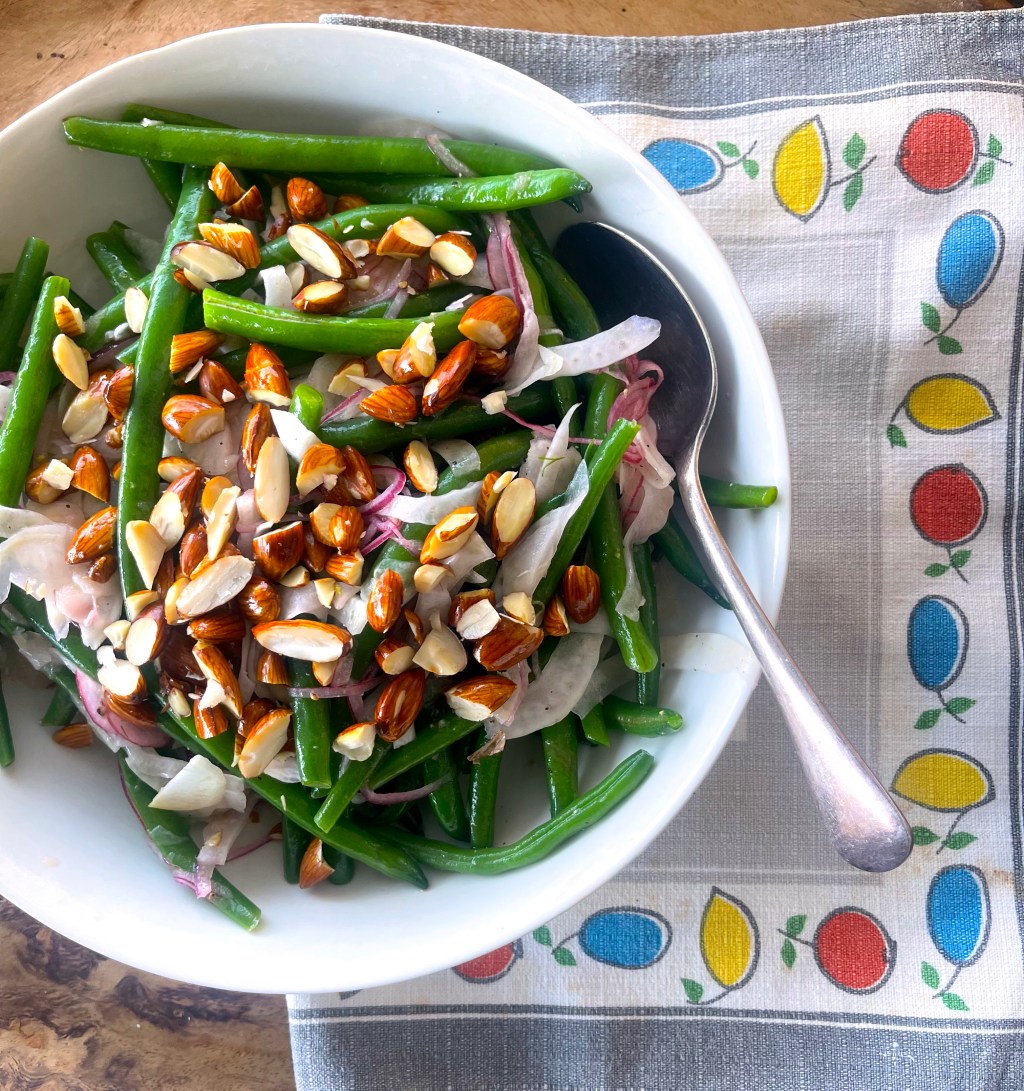 Green Bean Salad with Fried&nbsp;Almonds